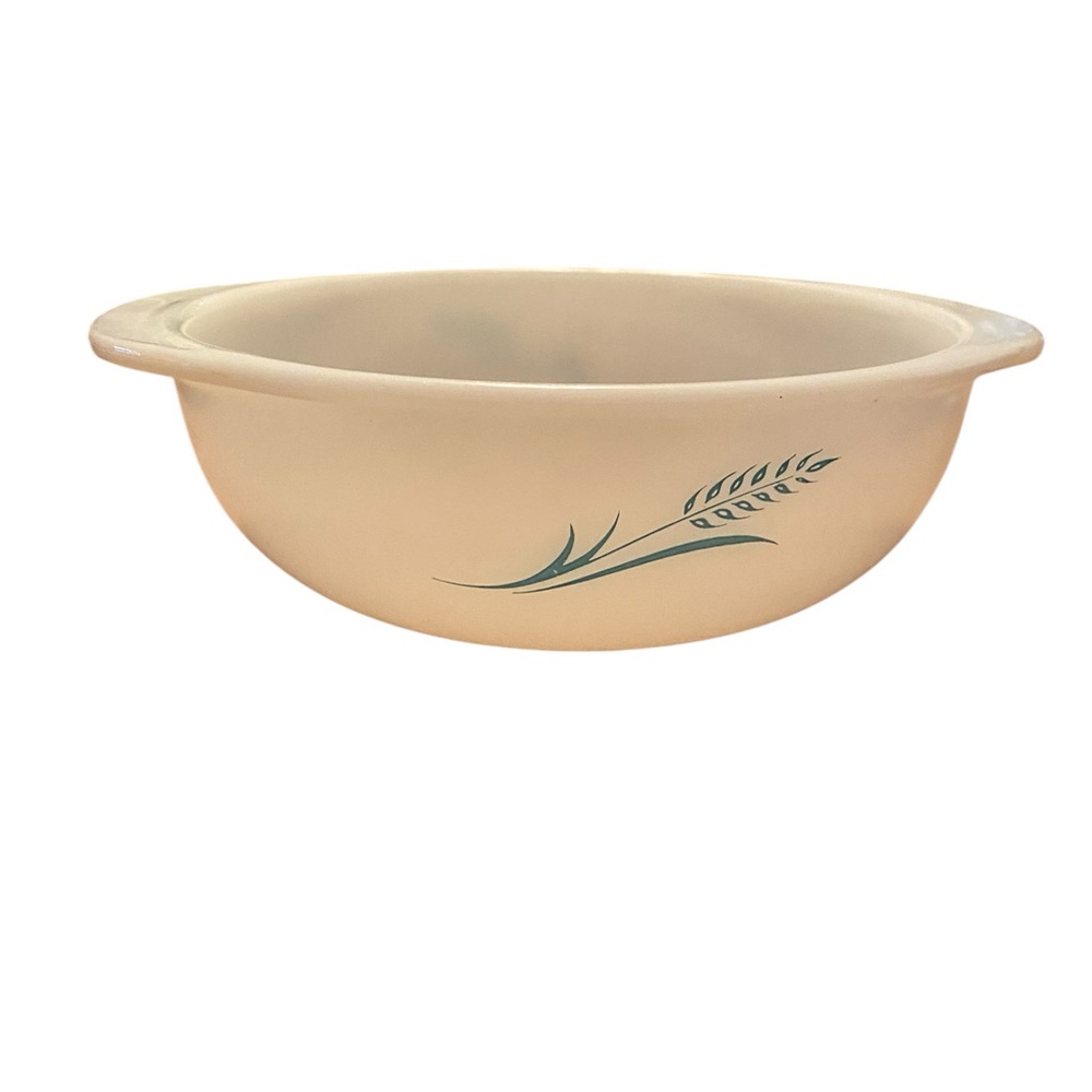 Pyrex Blue Wheat 023 Casserole Bowl